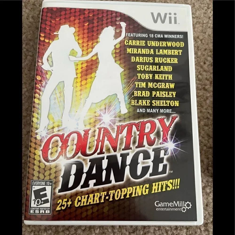 Wii Country Dance- 25+ Chart Topping Hits Disc